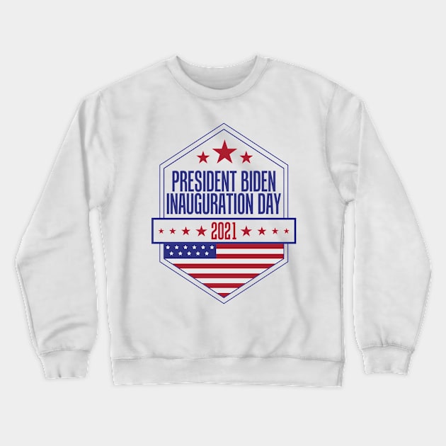 President Biden inauguration day 2022 Crewneck Sweatshirt by MandeesCloset